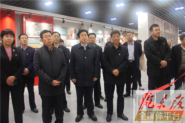 慶陽市人大常委會機關黨員干部赴環(huán)縣開展“追尋紅色足跡，踐行初心使命”主題黨日活動